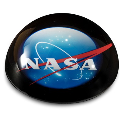 Crystal Dome  Paperweight - NASA