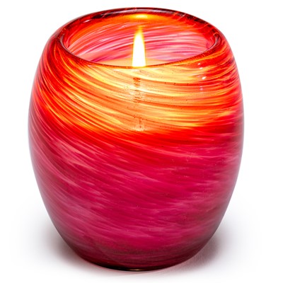 Glisten + Glass Candle - Peony Pink