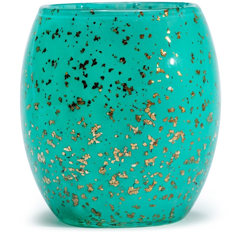 Glisten + Glass Turquoise Gold