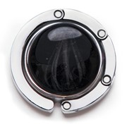 Jellyfish Purse Holder - White/Black Glow 83801W View 2