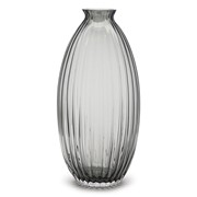 Ribbed Beehive Grey Vase [Final Sale] 501002 View 2