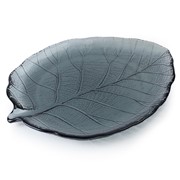 Small Leaf Plate - Smoky Grey 503011B View 2