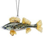 Glassdelights Ornament - Walleye Fish 26895 View 2