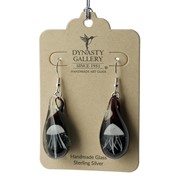 Jellyfish Earrings - White Glow 83500W View 2