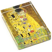 DeskPop Crystal Paperweight - The Kiss 51104TK View 2