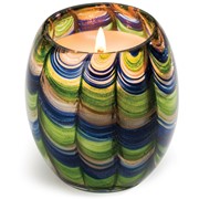 Glisten + Glass Candle Scalloped Aventurine 28201-CL View 2