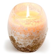 Glisten + Glass Candle White Sandstone 28211W-CL View 2
