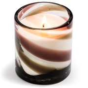 Glisten + Glass Glass Candle Purple Grey Swirl - Madagascar Vanilla 26517C-CL View 2