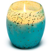 Glisten + Glass Candle - Baby Blue Gold 28215B-CL View 2