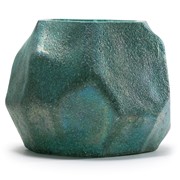 Glass Votive - Geometrix Patina Copper 28301PC View 2