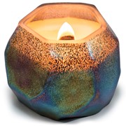 Glisten + Glass Candle - Geometrix Supernova 28301SV-CL View 2