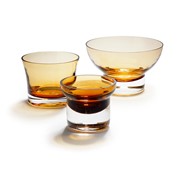 Small Votive Bowl - Amber 26536B View 3