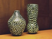 Mod Rings Bulb Vase - Green 26576 View 3