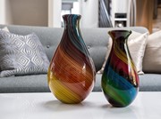 Venezia Vase - Rainbow Twist 26591C View 3