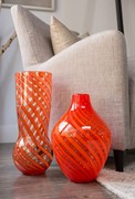 Bulb Vase - Red Ribbon 26592B View 3