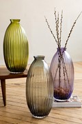 Ribbed Beehive Grey Vase [Final Sale] 501002 View 3