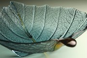 Large Leaf Bowl - Steel Blue 503002B View 3