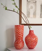 Mod Rings Acorn Vase - Blood Orange 26720B View 3