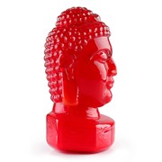 Guanyin (Female Buddha) Head - Red 25439R View 3