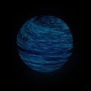 Large Paperweight - Night Sky Glow 91201 View 3
