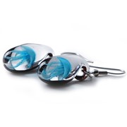 Jellyfish Earrings - Blue Glow 83500B View 3