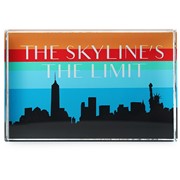 Deskpop Crystal Paperweight - New York Skyline 51106NY View 3