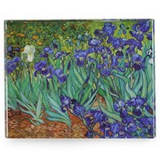 DeskPop Crystal Paperweight - Irises 51105IRIS View 3