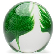 Glass Paperweight - Palm Leaf 86301 View 3