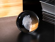 Crystal Paperweight - Human Heart 51409HT View 3