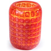 Glisten+Glass Cubic Beehive, Coral - Blood Orange 503005A-CL View 3