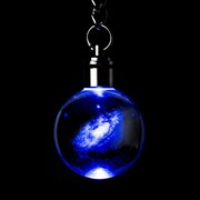 Crystal LED Keychain - Galaxy 51916GX View 3