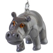 Glassdelights Ornament Hippopotamus 26814 View 4