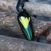 Floral Pendant - Tulip, Yellow 83305Y View 4
