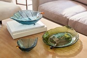 Large Leaf Bowl - Steel Blue 503002B View 4