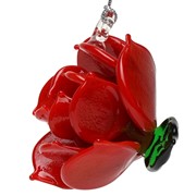 Glassdelights Ornament - Red Rose 26921 View 4