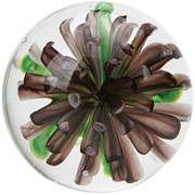 Medium Paperweight - Chrysanthemum Purple Glow 86124PR View 4