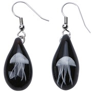 Jellyfish Earrings - White Glow 83500W View 4