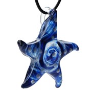 Starfish Pendant - Blue Glow 83403B View 4