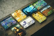 DeskPop Crystal Paperweight - Mona Lisa 51104ML View 4
