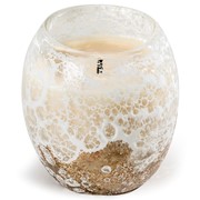 Glisten + Glass Candle White Sandstone 28211W-CL View 4