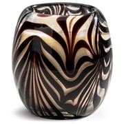 Glisten + Glass Candle Zebra Glow 28205ZB-CL View 4