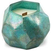 Glisten + Glass Candle - Geometrix Patina Copper 28301PC-CL View 4