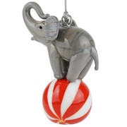 Glassdelights Ornament - Elephant on Ball 26935 View 5