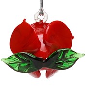 Glassdelights Ornament - Red Rose 26921 View 5