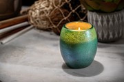 Glisten + Glass Candle Patina Copper 28211PC-CL View 5