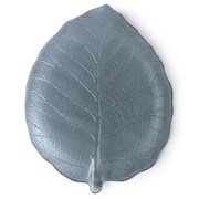 Small Leaf Plate - Smoky Grey 503011B View 6