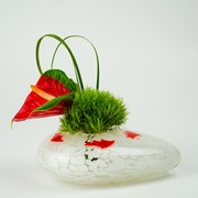 Small Ikebana Vase - Koi Fish 26598C View 6
