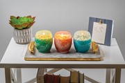 Glisten + Glass Candle - Pink Gold 28215P-CL View 6