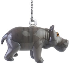 Glassdelights Ornament Hippopotamus