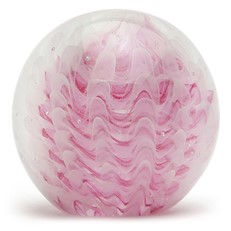 Large Paperweight - Pink Glow Feather